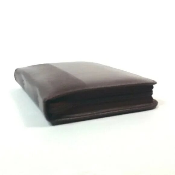 Lillian Vernon Maroon Agenda Planner Address Book Genuine Leather Binder Office - Picture 4 of 16